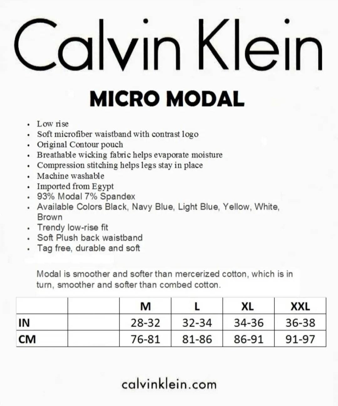 Pack of 3 Calvin Klein   Premium Boxer Trunks and Underwear